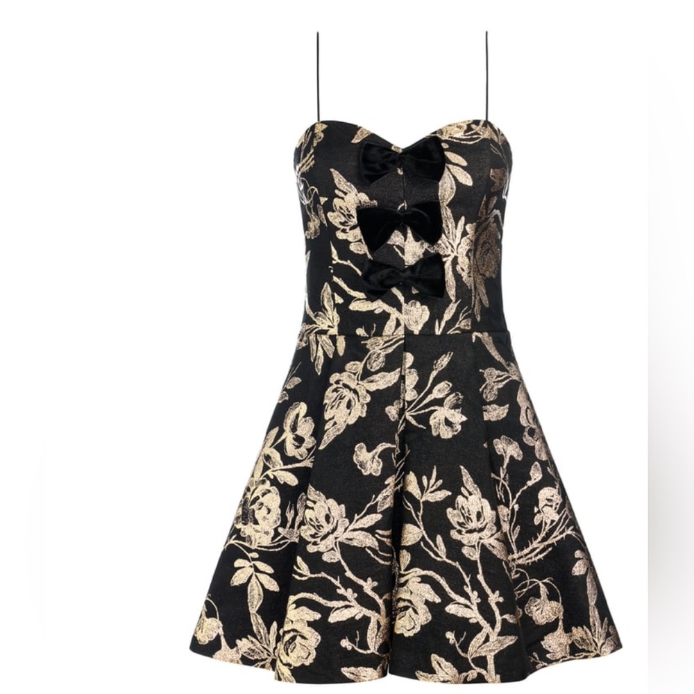 Daniela Bow Front Mini Dress